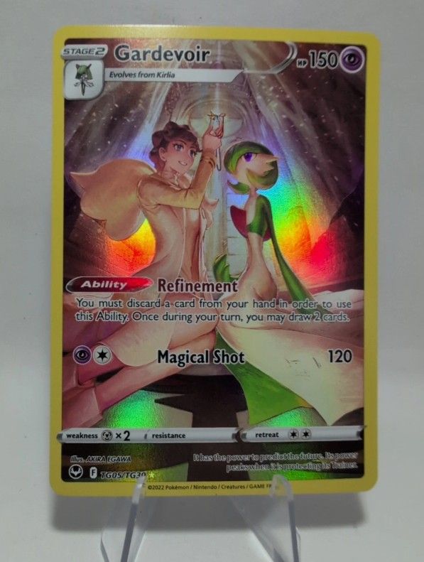 Gardevoir TG05 TG30 Full Art Rare Holo Silver Tempest Pokemon TCG For gardevoir-tg05-tg30-full-art-rare-holo-silver-tempest-pokemon-tcg-for