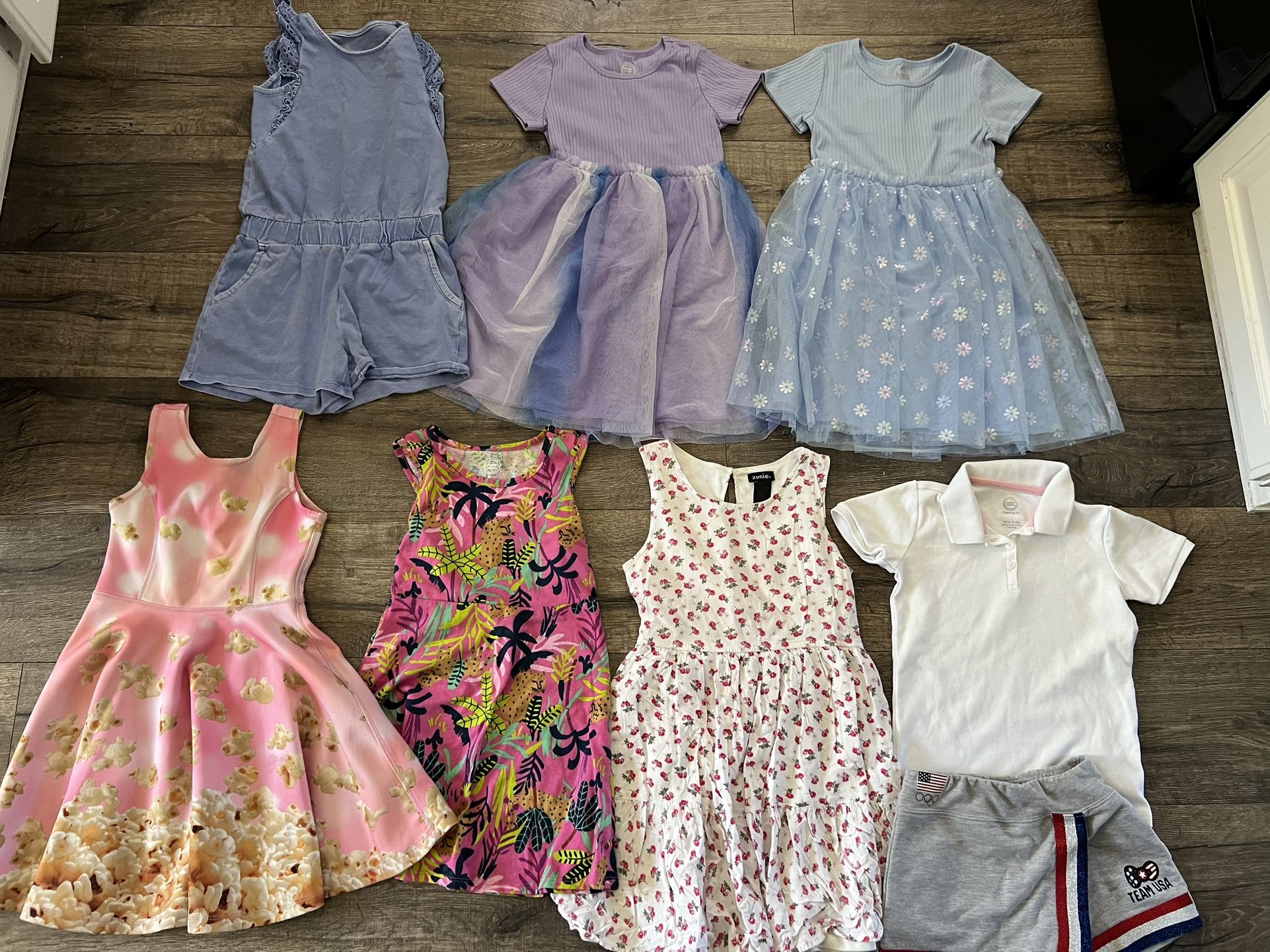 Girls Summer Clothing Size 6