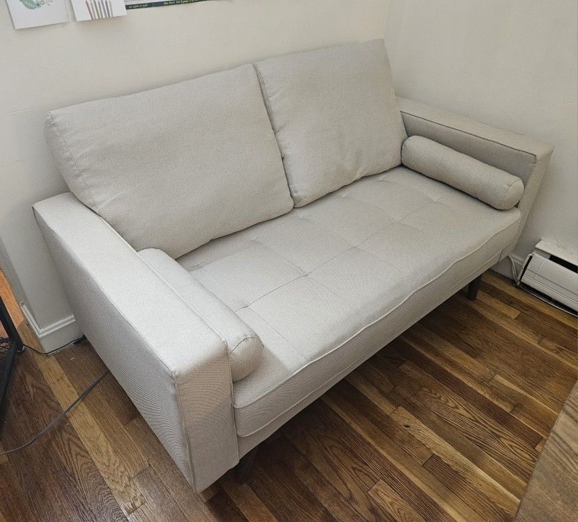 Beige Sofa / Loveseat