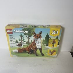 LEGO 31154 Creator 3 in 1 Forest Animals Red Fox Owl Squirrel NEW