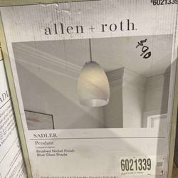 1 Light Pendant Fixture