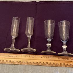 Vintage Port , Brandy Glasses 