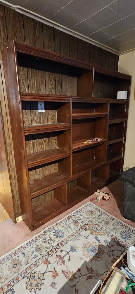 Solid Wood Bookshelf