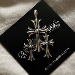 ¡¡¡ RARE !!! Chrome Hearts Triple Cross Pendant (2020)