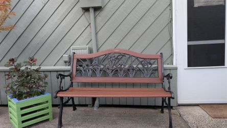 Cast Iron Bench  by Berkley Forge