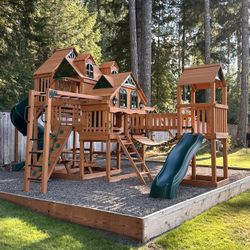 Gorilla Playsets Everest Elite Swing Set