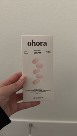 Ohora Aloha Dream Semi Cured Gel Nail Strips