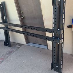 Wall Mount Squat Rack And Weights 