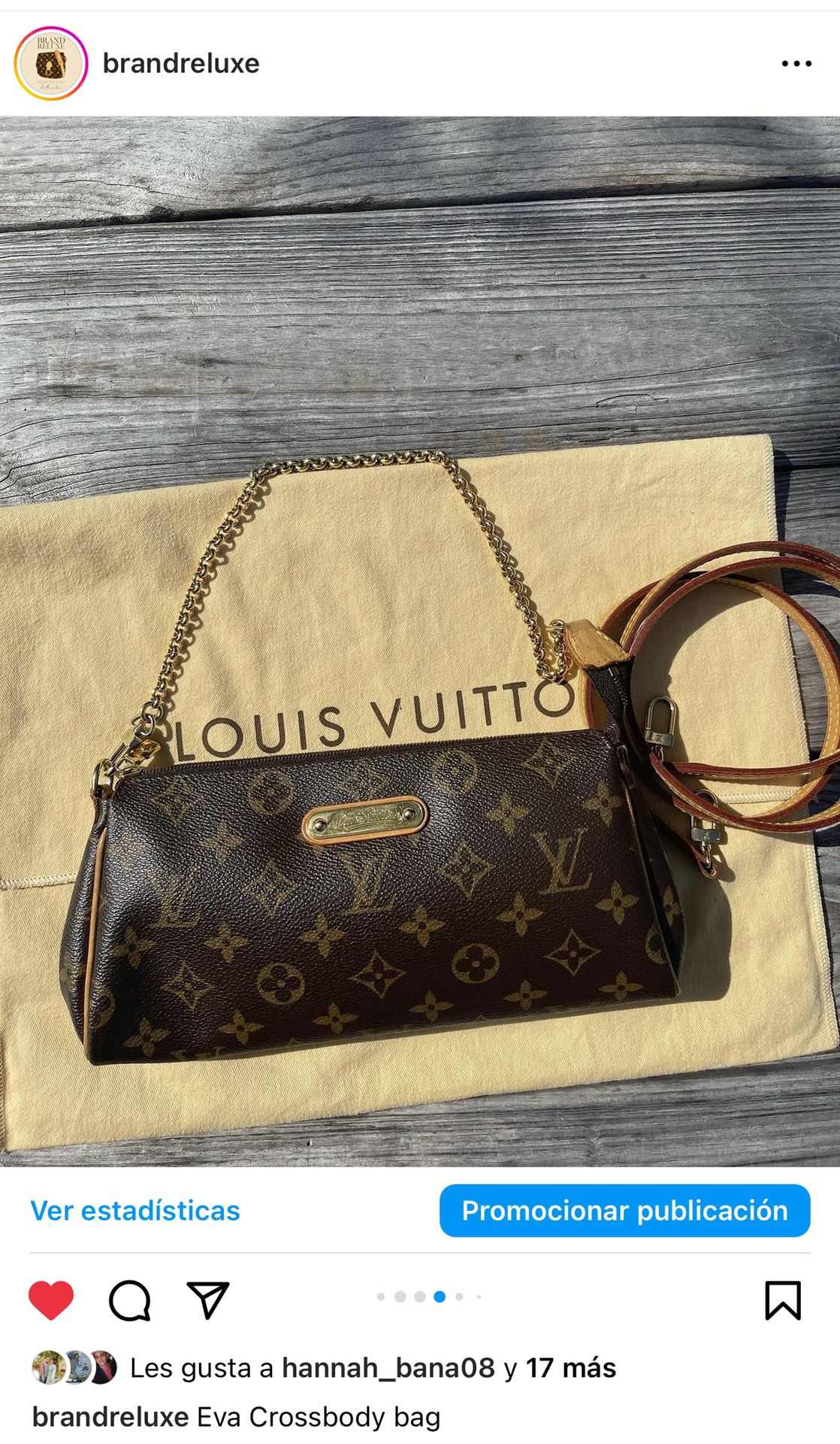 Louis Vuitton Eva crossbody 