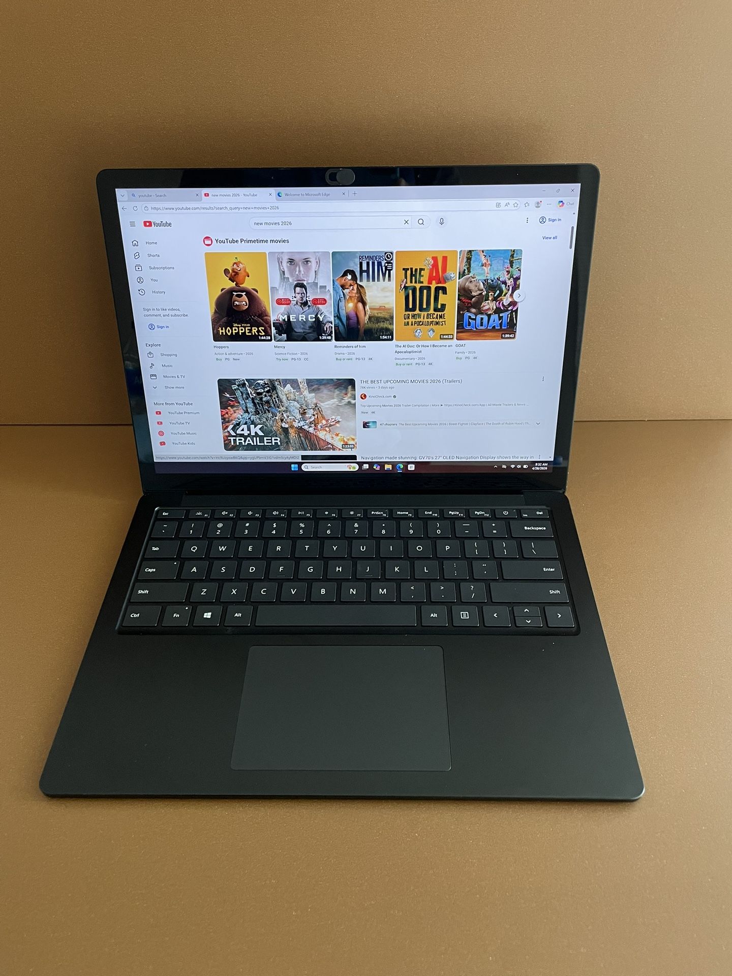 Microsoft Surface Laptop 4 (2021) 13.5” i7 11th Generation 16GB Ram 256GB SSD (powerful Touchscreen Laptop)