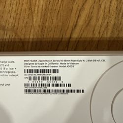 Apple Watch Series 10 46mm With Cellular Brand New Sealed 