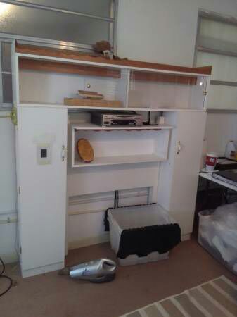 Twin Bed Wall Unit Frame/Boxspring