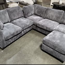 New Dark Gray Sectional