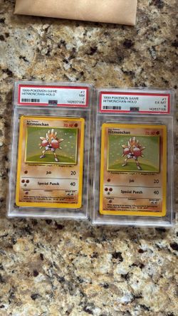 Pokemon 1999 himonchan holo #7