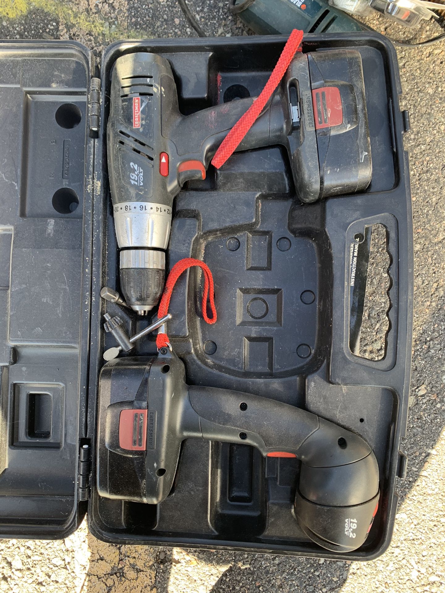 Cordless Impact Screwdriver And Flashlight 