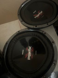 Sony Xplod 1200W Subwoofers – Pair