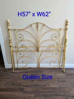 Brass Headboard/ Footboard/ mattress