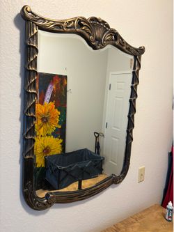 Black Gold decorative Mirror