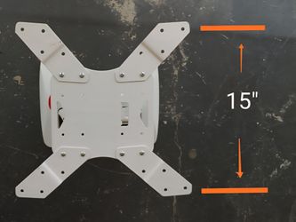 white TV wall mount. $25