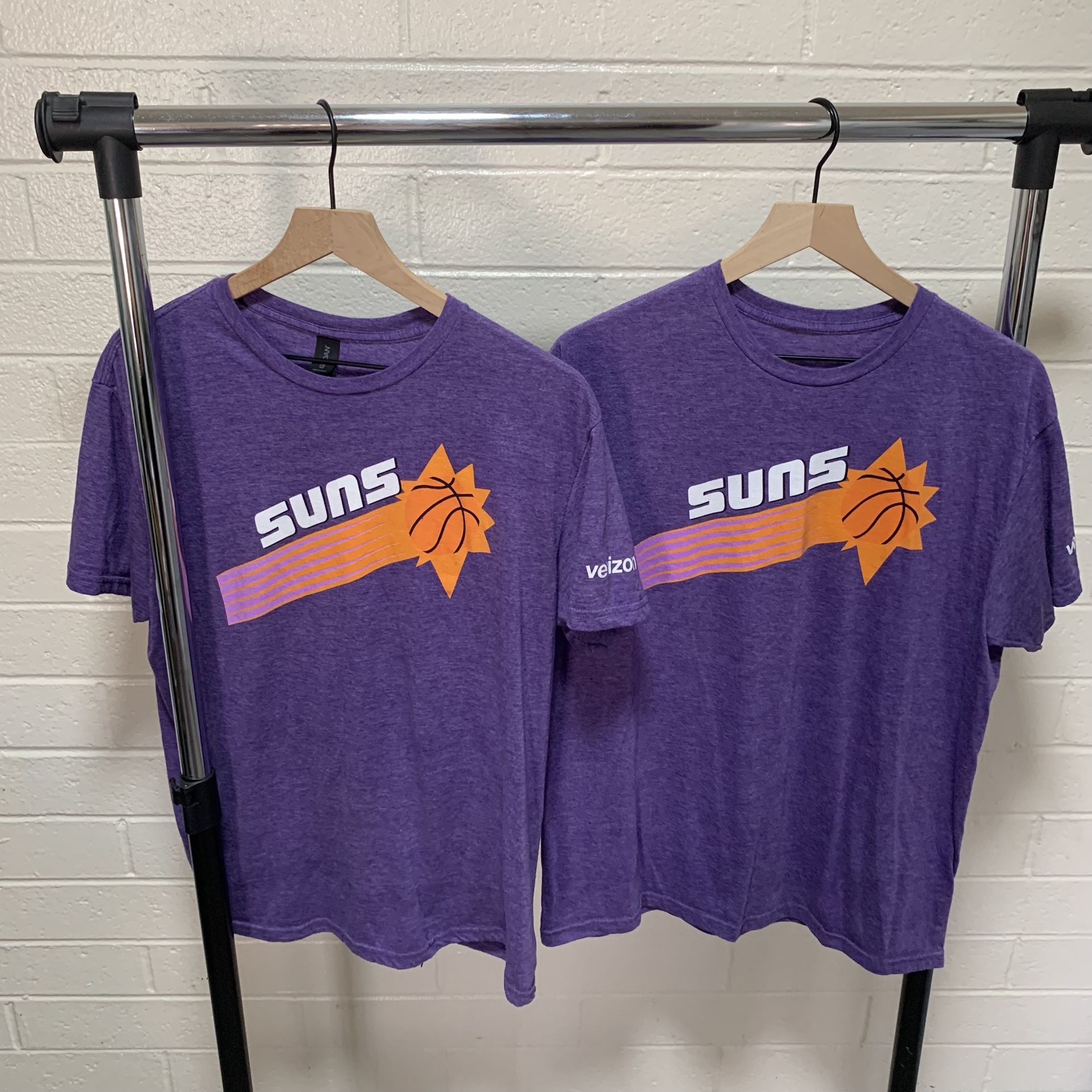 Two Large Suns T-shirts