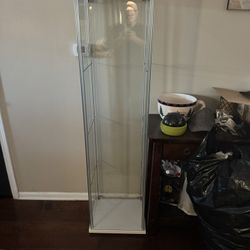IKEA Detolf Glass Door Cabinet