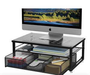 Desk organizer, set up two