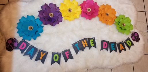 Fiesta party decorations - day of the dead