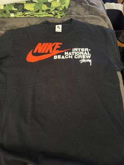 Stussy Nike Beach Crew Shirt Size Medium