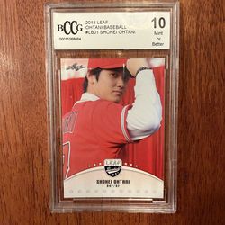 Shohei Ohtani Card