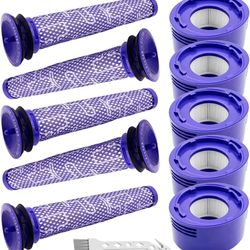  Replacement Vacuum Filters Compatible with Dyson V7, V8 Cordless Vacuums