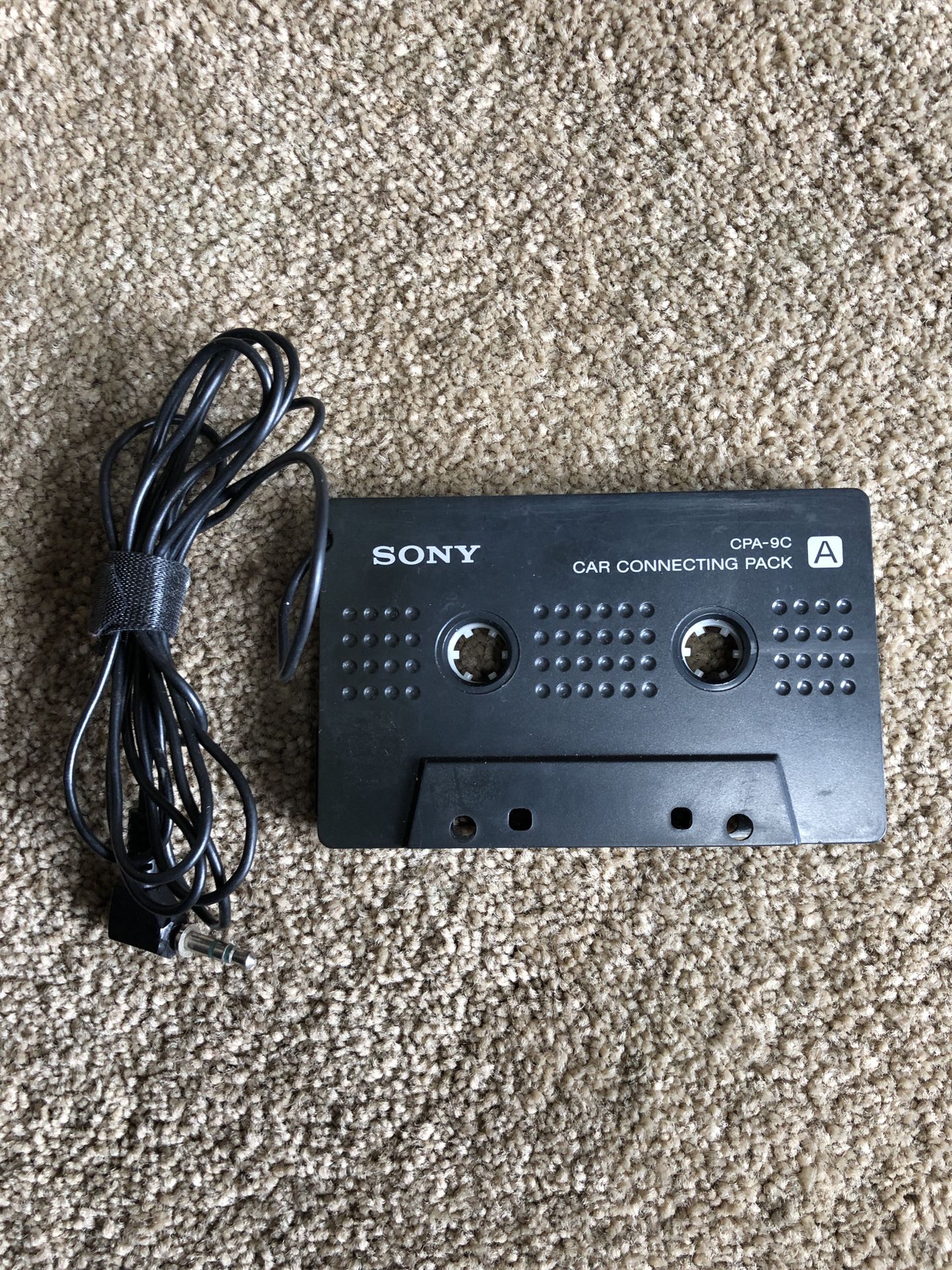 Sony Cassette Adapter / CPA-9C / Car Connecting Pack / Headphone Jack Adapter.