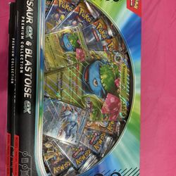 Pokemon Venusaur & Blastoise Ex Box