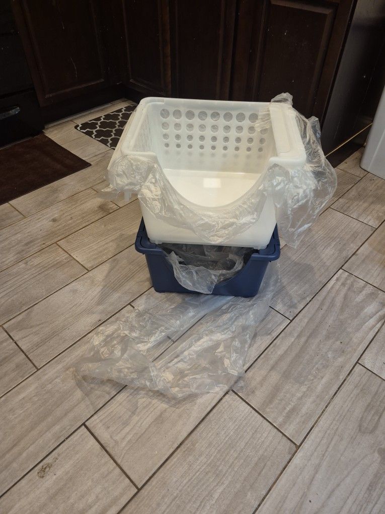 Stackable Storage Bins.