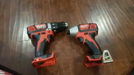 Milwaukee impact and drill