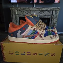 Cold Sin Chucky Dunks  sz 12