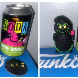 Funko SODA DISNEY NIGHTMARE BEFORE XMAS Oogie Boogie (Blacklight CHASE)  