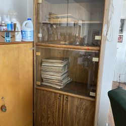 Wood cabinet 