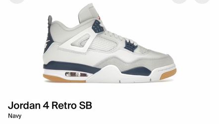 Jordan 4 sb navy brand new