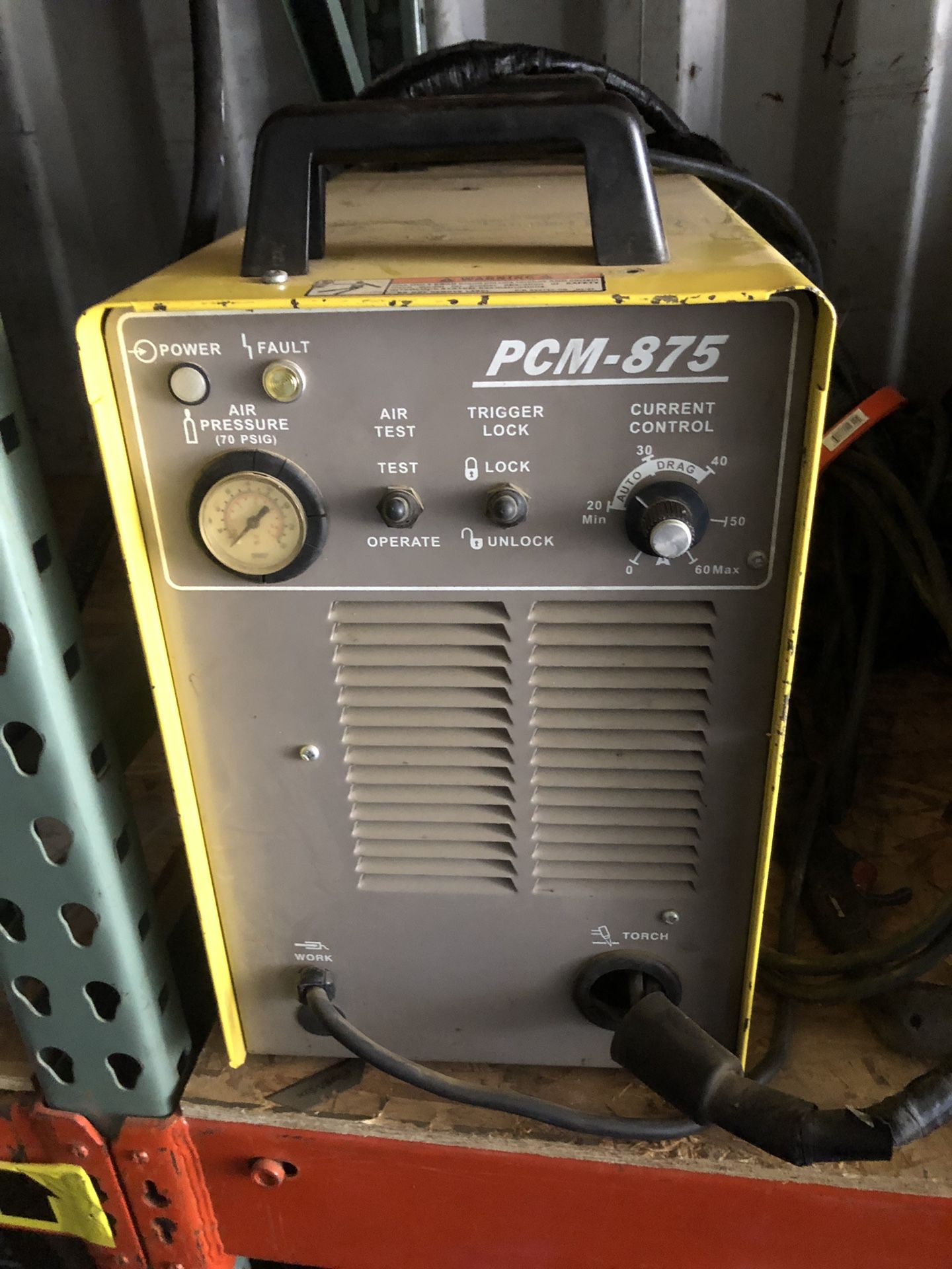 Esab plasma cutter PCM875 60 amp for Sale in Riverside,