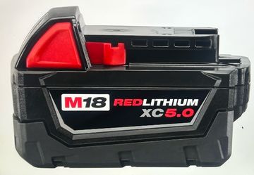 Milwaukee 5.0Ah Battery Red Lithium 5.0