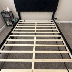 Queen Bed Frame With Headboard