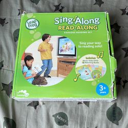 Used in good condition sing along read along karaoke reading set