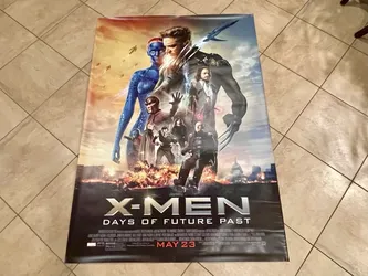 Rare X-Men Days Of Future Past Official 48X70 "Not A Reproduction" Double Sided