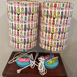 Girls’ Bedroom Lamp Set 