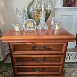 End Table with Drawers