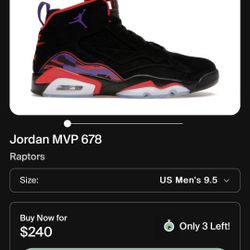 Jordan’s MVP Raptors 