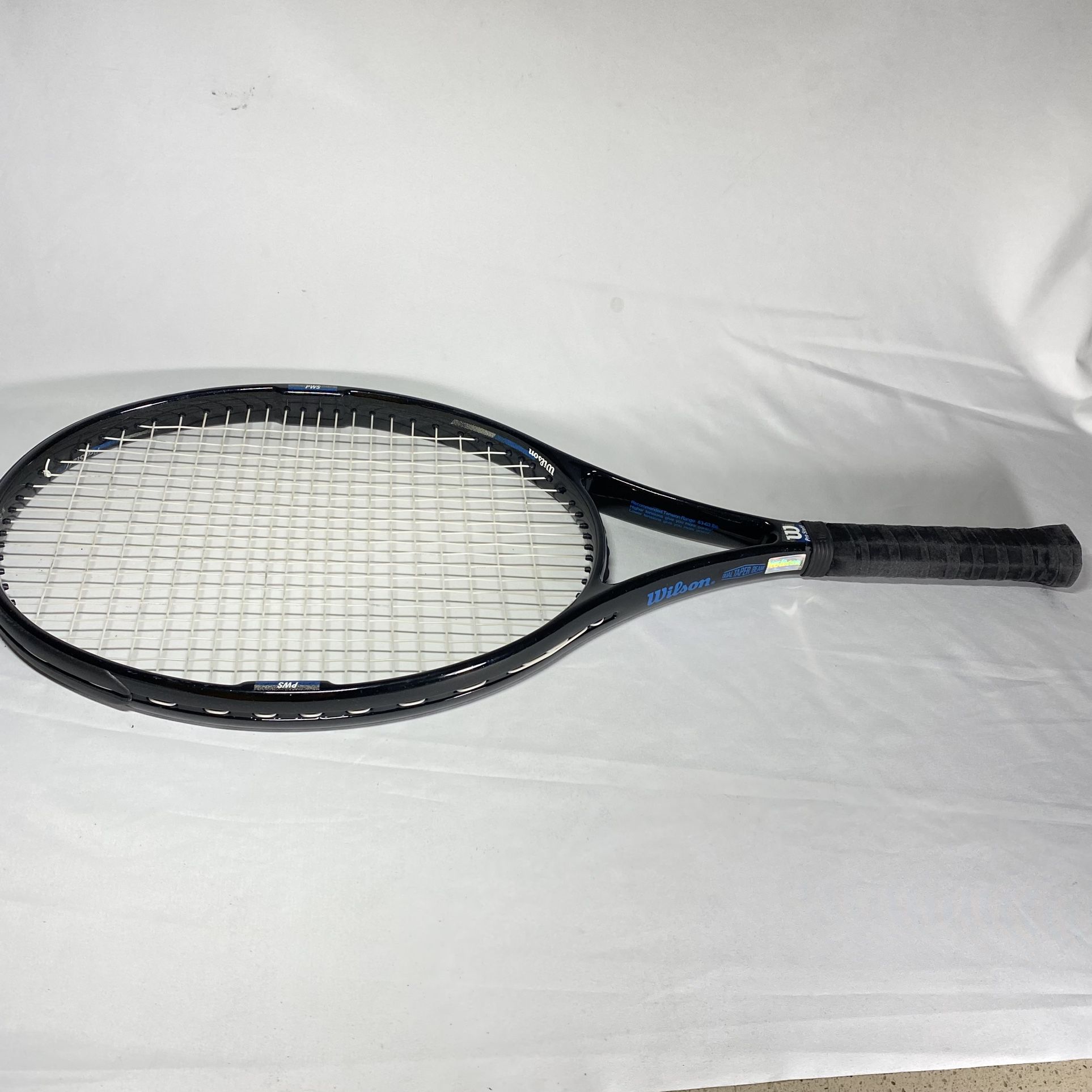 Wilson PWS Pro Staff 4.5 si Tennis Racket Racquet 4 5/8 Dual Taper Beam Graphite