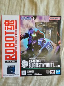 Gundam Tamashii Nations blue destiny GM