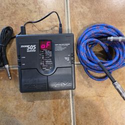 Zoom 505 Guitar Multi Effects Processor Pedal Distortion 