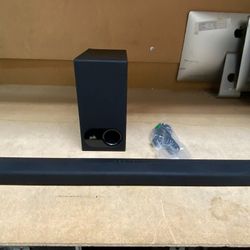 Polk Audio - Signa S2 2.1 Ch Ultra-Slim Soundbar with Wireless Subwoofer "READ"